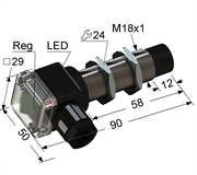 PS1-18M90-15N51-B Емкостный датчик