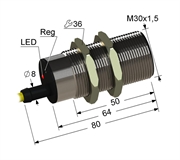 PS1-30M80-10B11-Z Емкостный датчик