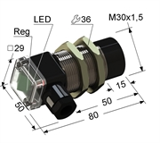 PS1-30M80-20N74-B Емкостный датчик