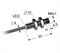 Индуктивный датчик, М8, L-33 мм, Sn 3 мм, не заподлицо, NPN, размыкающий, NC, -25...+75 °C, 10...30 V DC, кабель ПВХ 4 мм/3x0,14/ 2 м.