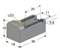 Индуктивный датчик, Sn 5 мм, PNP, размыкающий, NC, -25...+75 °C, 5,5...30 V DC, кабель ПВХ 4 мм/3x0,14/ 1 м.
